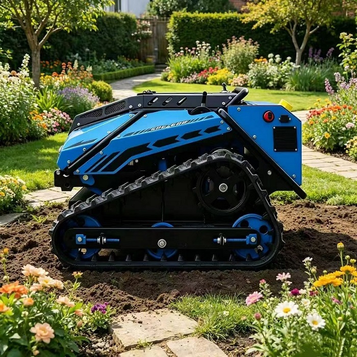 Газонокосилка с дистанционным управлением