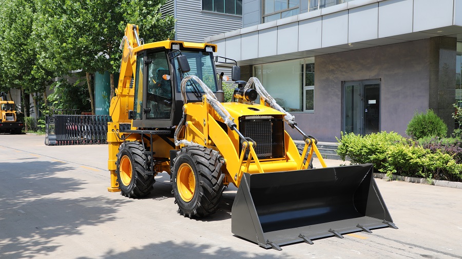 Тяжелый экскаватор-погрузчик SAAO WZ30-25C | Грузоподъемность 2,5 т и ковш 1,3 м³