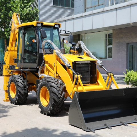 Тяжелый экскаватор-погрузчик SAAO WZ30-25C | Грузоподъемность 2,5 т и ковш 1,3 м³