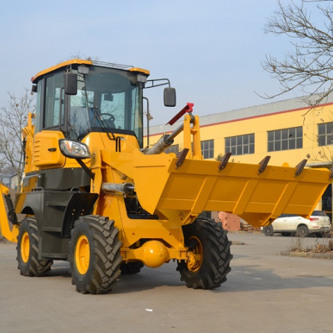 Тяжелый 4x4 мини-экскаватор